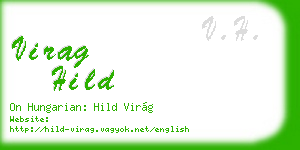 virag hild business card